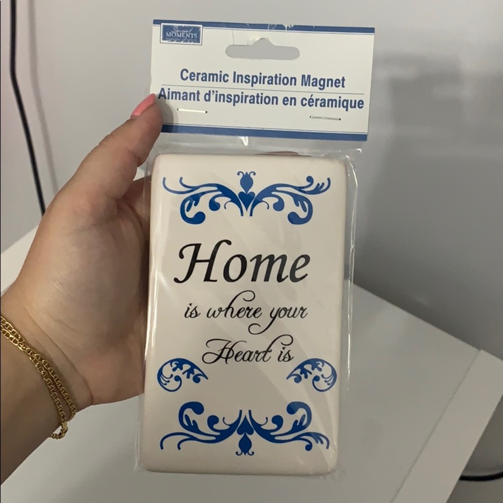 Home is where the heart is magnet